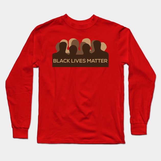 Black lives matter Long Sleeve T-Shirt by dddesign